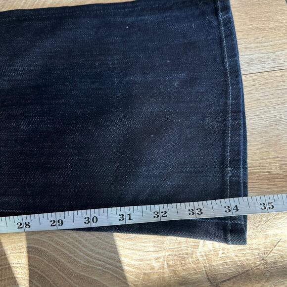 7 For All Mankind Mid Rise Bootcut Jean Dark Wash 29 - Picture 10 of 10